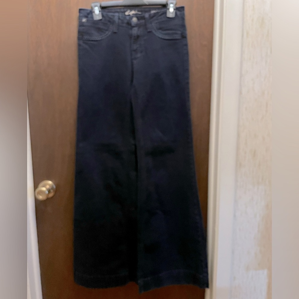 Lofli Limited Edition dark wash flare jeans, size 28L